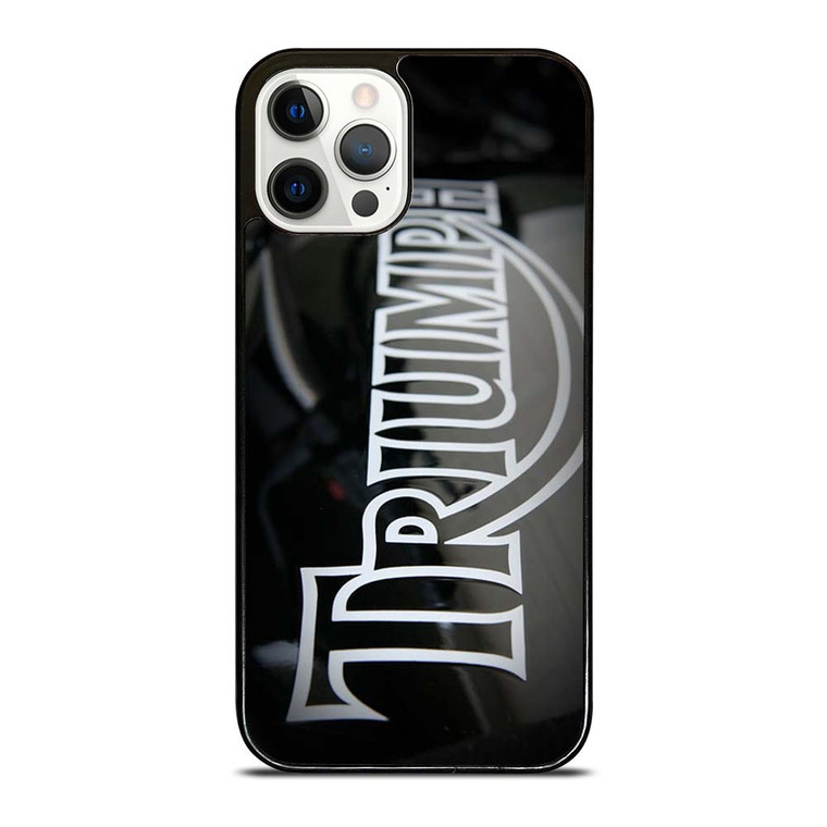 TRIUMPH MOTORCYCLE EMBLEM iPhone 12 Pro Case Cover