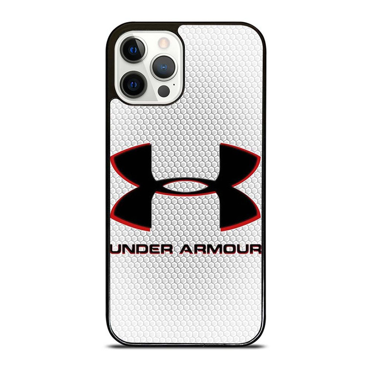 UNDER ARMOUR LOGO WHITE ICON iPhone 12 Pro Case Cover