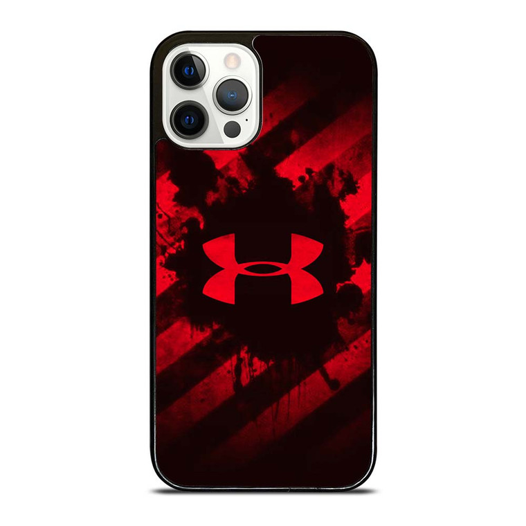 UNDER ARMOUR RED STRIPE LOGO iPhone 12 Pro Case Cover