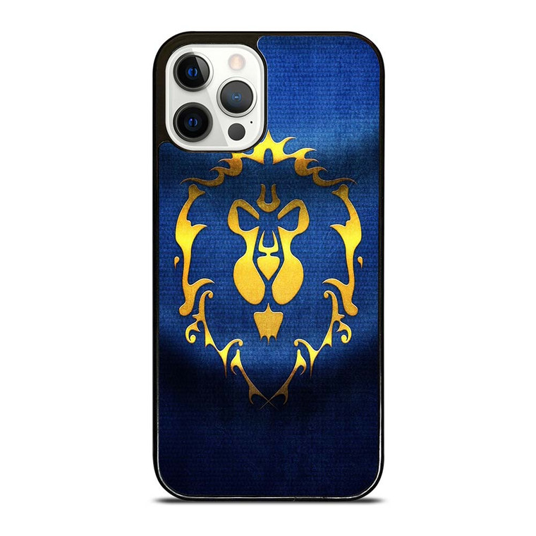 WORLD OF WARCRAFT ALLIANCE WOW FLAGE iPhone 12 Pro Case Cover