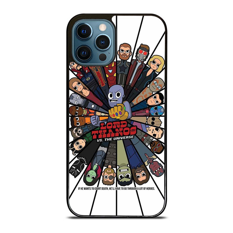 AVENGERS INFINITY WARS VS THANOS iPhone 12 Pro Max Case Cover