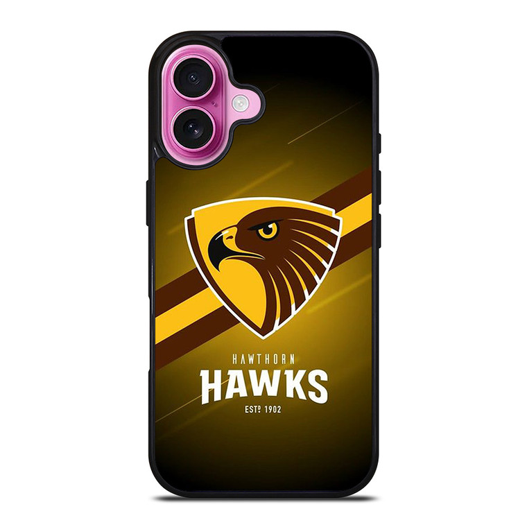 HAWTHORN HAWKS FOOTBALL CLUB LOGO AUSTRALIA TEAM iPhone 16 Plus Case Cover HAWTHORN HAWKS FOOTBALL CLUB LOGO AUSTRALIA TEAM iPhone 16 Plus Case Cover