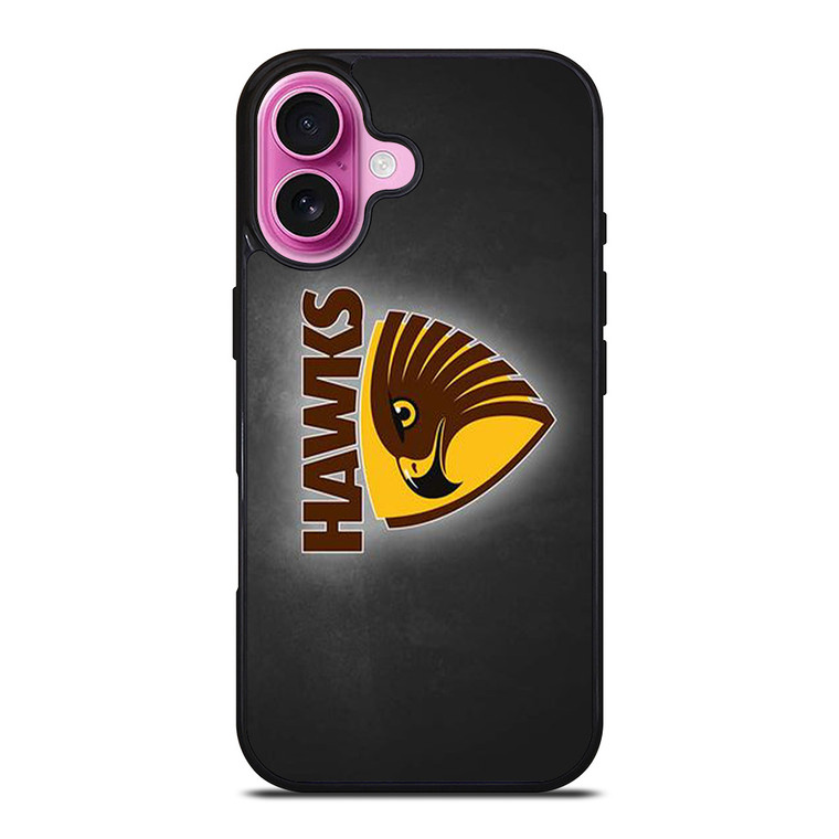 HAWTHORN HAWKS FOOTBALL CLUB LOGO AUSTRALIA iPhone 16 Plus Case Cover HAWTHORN HAWKS FOOTBALL CLUB LOGO AUSTRALIA iPhone 16 Plus Case Cover