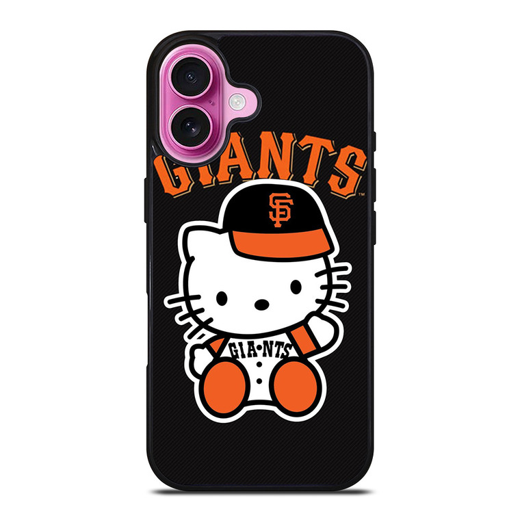HELLO KITTY SAN FRANCISCO GIANTS iPhone 16 Plus Case Cover HELLO KITTY SAN FRANCISCO GIANTS iPhone 16 Plus Case Cover