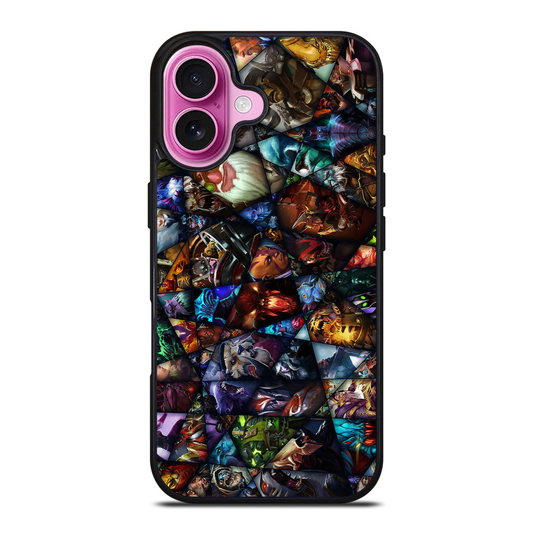 HEROES DOTA 2 iPhone 16 Plus Case Cover