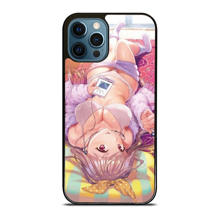 ECCHI SEXY ANIME LYING iPhone 12 Pro Max Case Cover