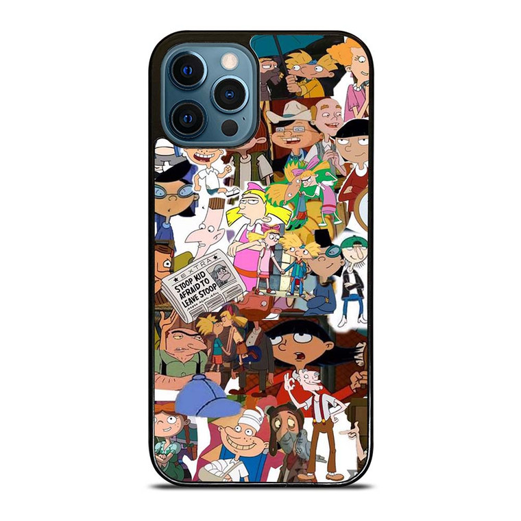 HEY ARNOLD COLLAGE iPhone 12 Pro Max Case Cover
