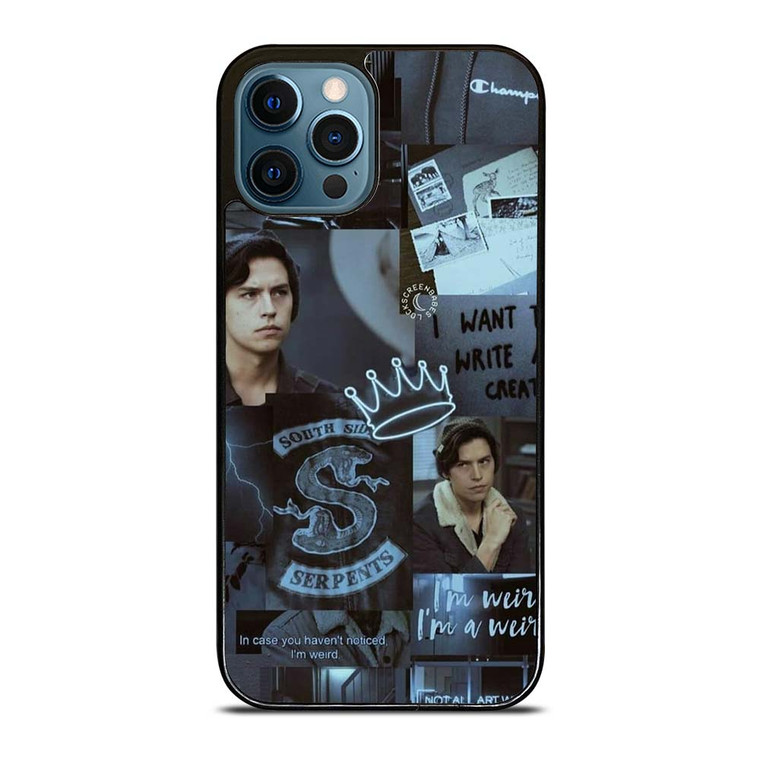 JUGHEAD JONES RIVERDALE COLLAGE iPhone 12 Pro Max Case Cover