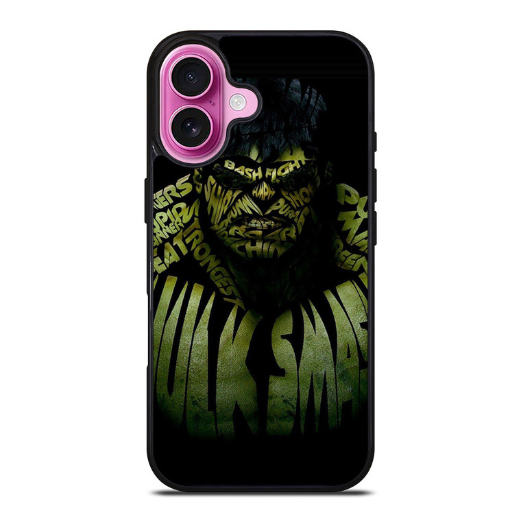 INCREDIBLE HULK QUOTE iPhone 16 Plus Case Cover
