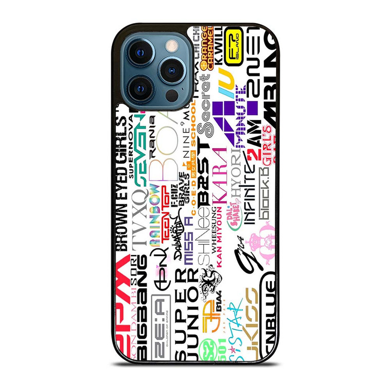 KPOP ALL BAND iPhone 12 Pro Max Case Cover