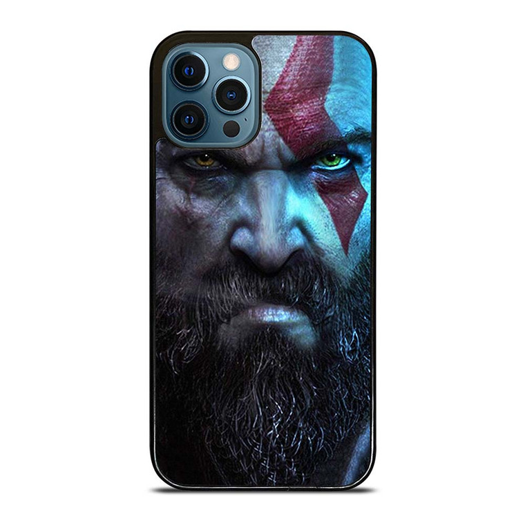 KRATOS FACE GOD OF WAR RAGNAROK iPhone 12 Pro Max Case Cover