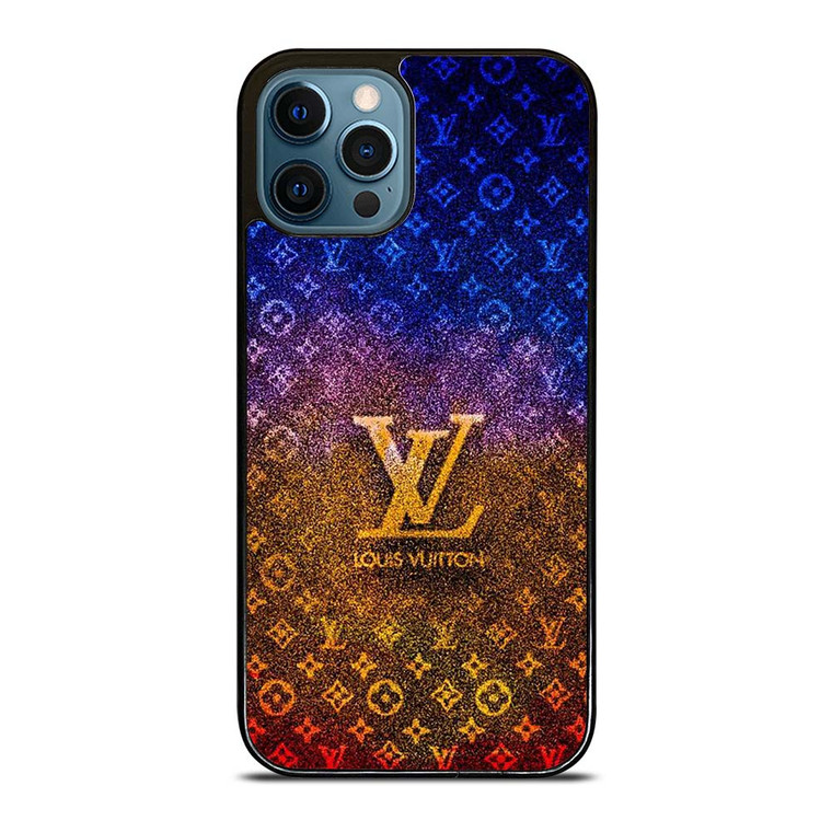 LOUIS VUITTON LV LOGO SPARKLE ICON PATTERN iPhone 12 Pro Max Case Cover