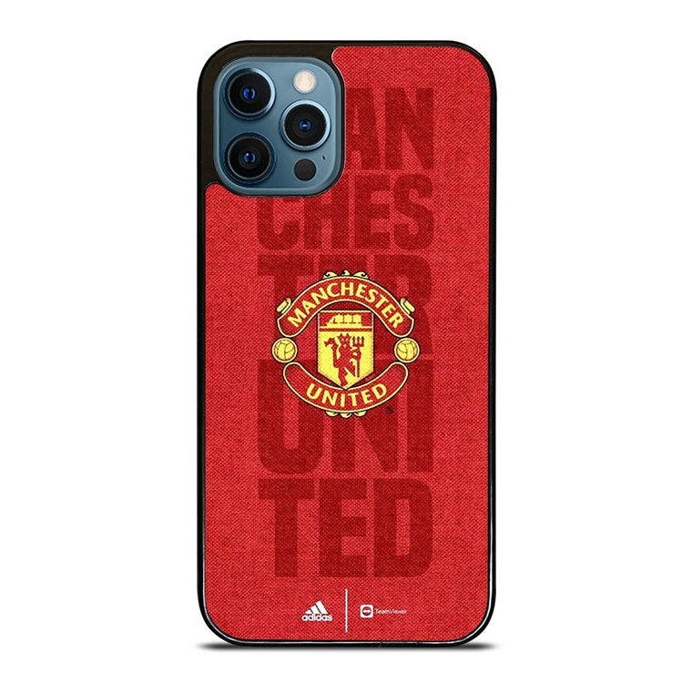 MANCHESTER UNITED FC FOOTBALL LOGO RED DEVILS ICON iPhone 12 Pro Max Case Cover