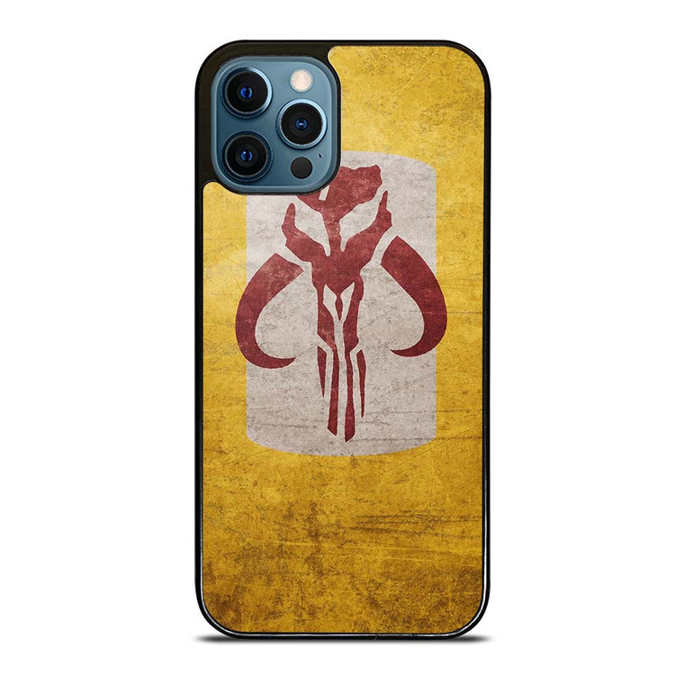 MANDALORIAN YELLOW LOGO iPhone 12 Pro Max Case Cover