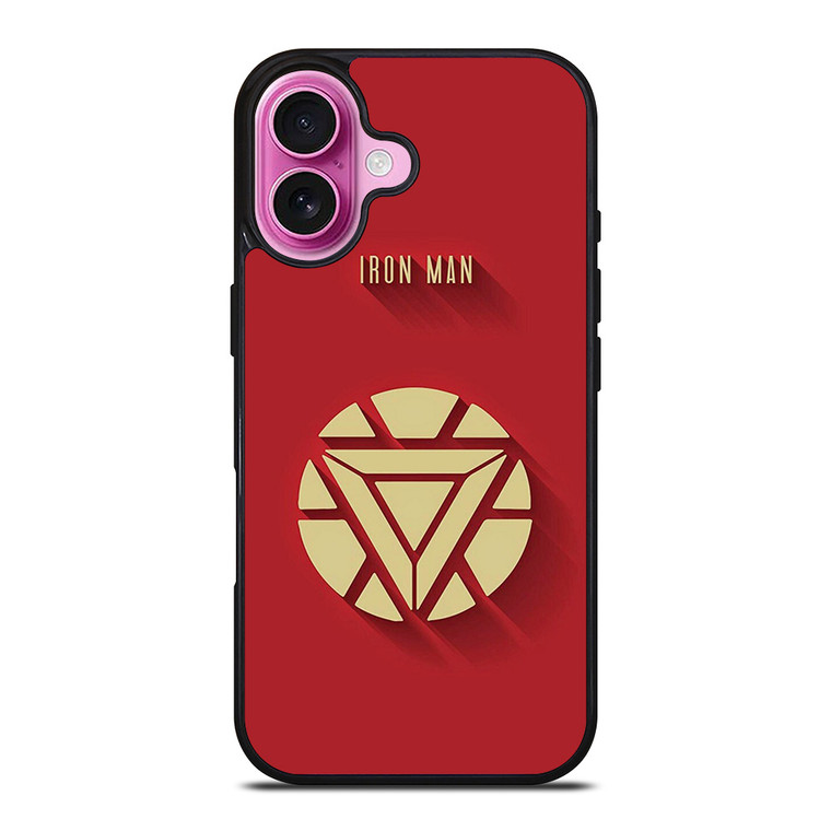 IRON MAN AVENGERS REACTOR LOGO iPhone 16 Plus Case Cover IRON MAN AVENGERS REACTOR LOGO iPhone 16 Plus Case Cover