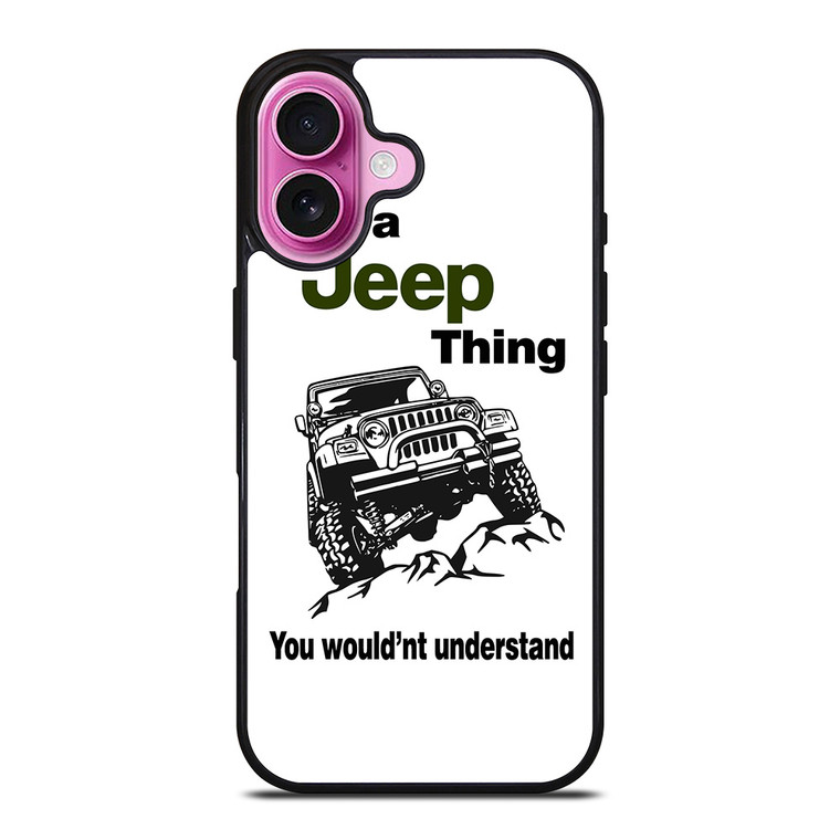 IT'S A JEEP THING iPhone 16 Plus Case Cover