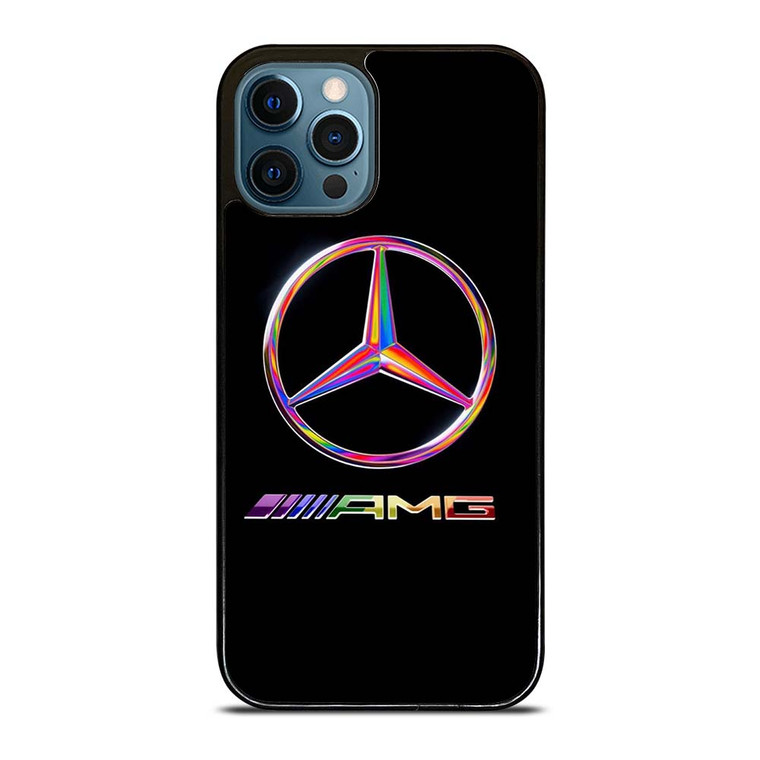 MERCEDEZ BENS LOGO RAINBOW iPhone 12 Pro Max Case Cover