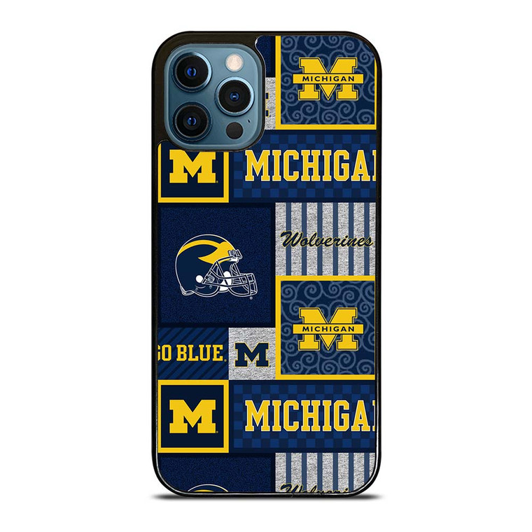 MICHIGAN WOLVERINES COLLAGE iPhone 12 Pro Max Case Cover