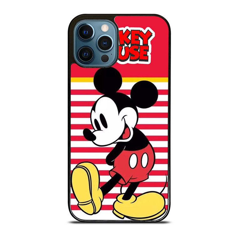 MICKEY MOUSE STRIPE DISNEY iPhone 12 Pro Max Case Cover