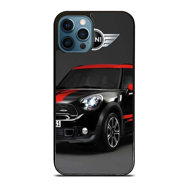 MINI COOPER CAR BLACK iPhone 12 Pro Max Case Cover