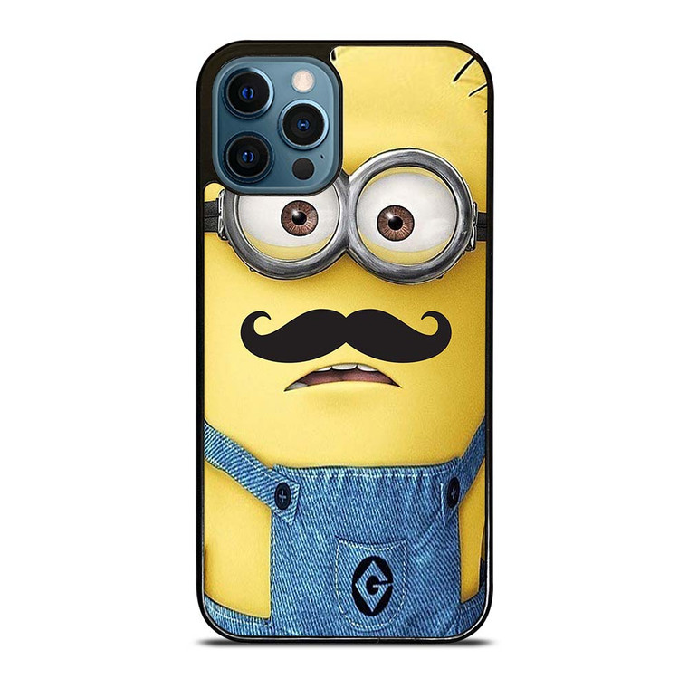 MINION WITH MOUSTACHE iPhone 12 Pro Max Case Cover