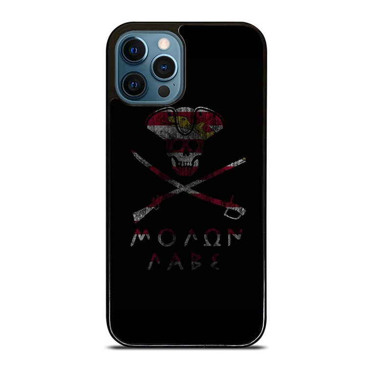 MOLON LABE SKULL LOGO iPhone 12 Pro Max Case Cover
