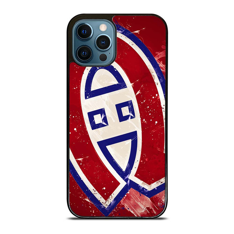MONTREAL CANADIENS NHL SPLASH LOGO iPhone 12 Pro Max Case Cover