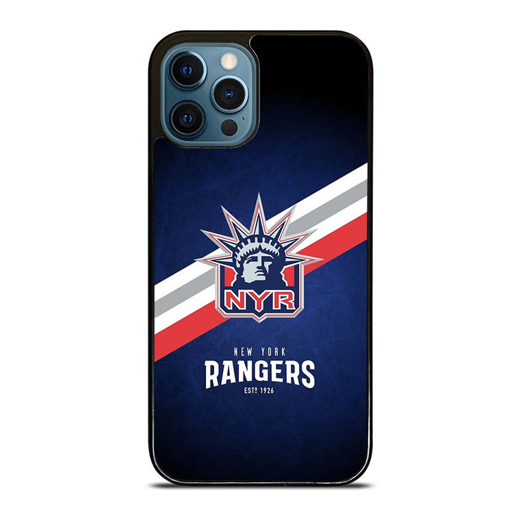 NEW YORK RANGERS LOGO MASCOT iPhone 12 Pro Max Case Cover