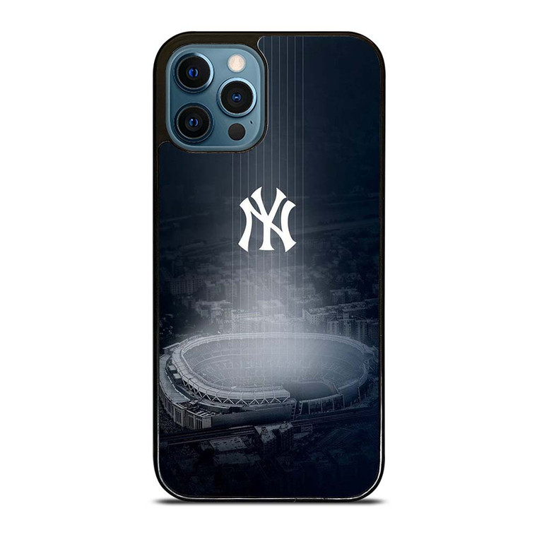 NEW YORK YANKEES LOGO BASEBALL STADIUM iPhone 12 Pro Max Case Cover