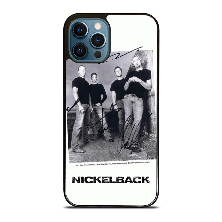 NICKELBACK Signature iPhone 12 Pro Max Case Cover