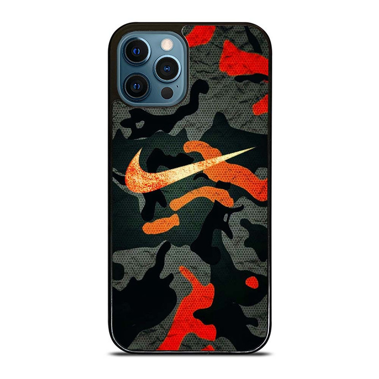 NIKE COLORFUL CAMO iPhone 12 Pro Max Case Cover