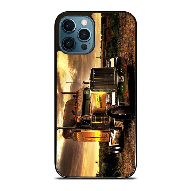 PETERBILT TRUCK GOLD iPhone 12 Pro Max Case Cover