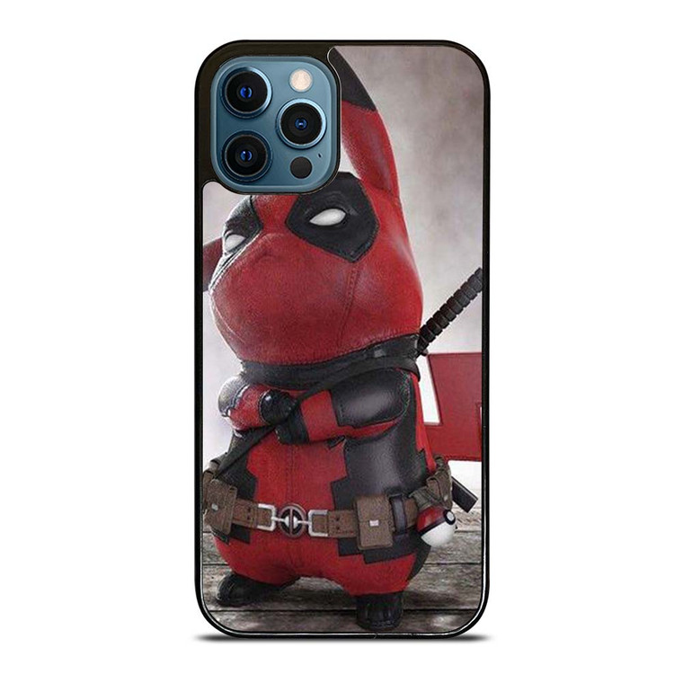 PIKACHU POKEMON DEADPOOL iPhone 12 Pro Max Case Cover
