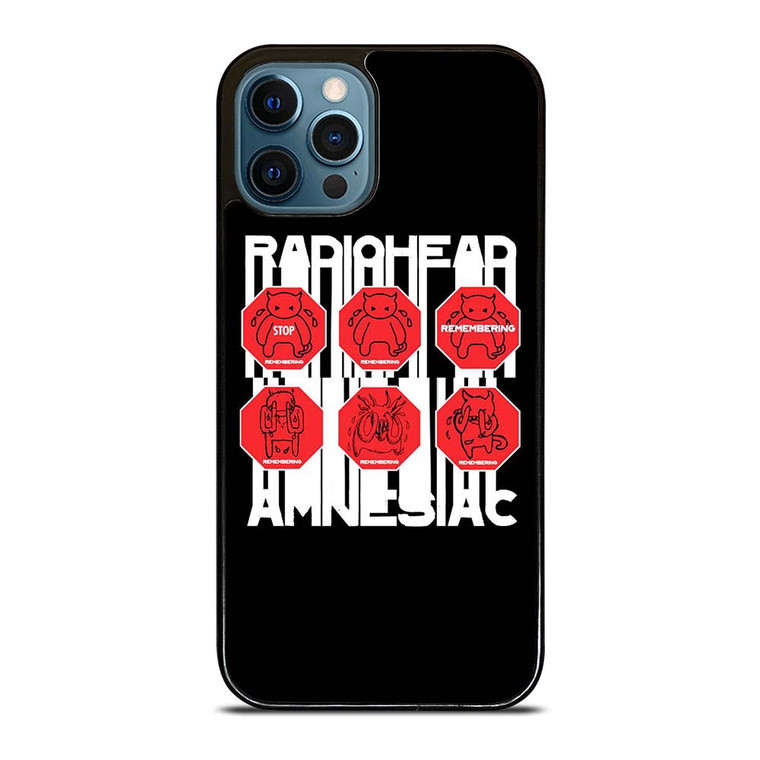 RADIOHEAD AMNESIAC LOGO iPhone 12 Pro Max Case Cover