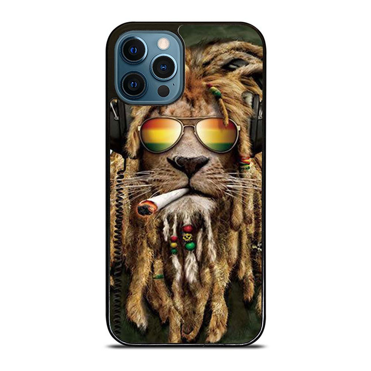 RASTA LION REGGAE BOB iPhone 12 Pro Max Case Cover
