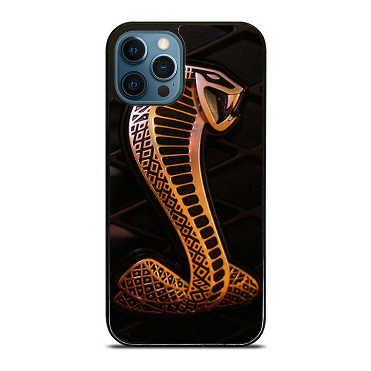 SHELBY COBRA FORD GOLD LOGO iPhone 12 Pro Max Case Cover