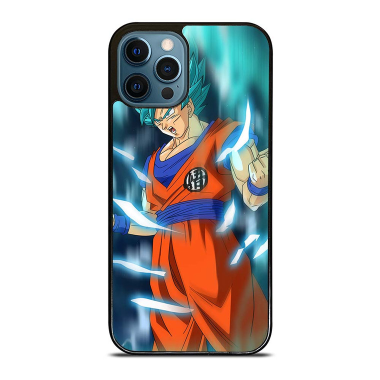 SON GOKU DRAGON BALL SAIYAN BLUE iPhone 12 Pro Max Case Cover