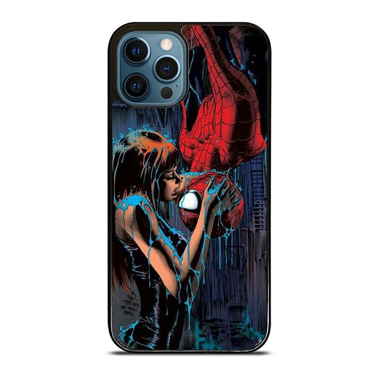 SPIDERMAN MARY JANE KISSING iPhone 12 Pro Max Case Cover