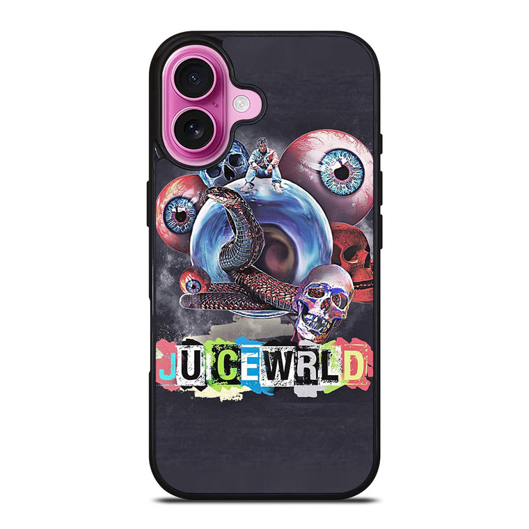 JUICE WRLD 999 SKULL EYES iPhone 16 Plus Case Cover JUICE WRLD 999 SKULL EYES iPhone 16 Plus Case Cover