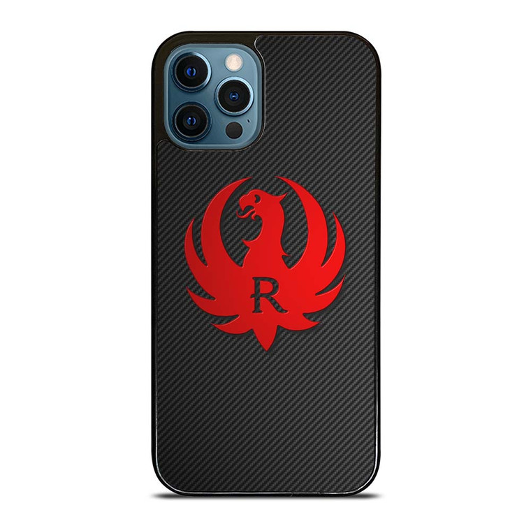 STURM RUGER FIREARM CARBON LOGO iPhone 12 Pro Max Case Cover