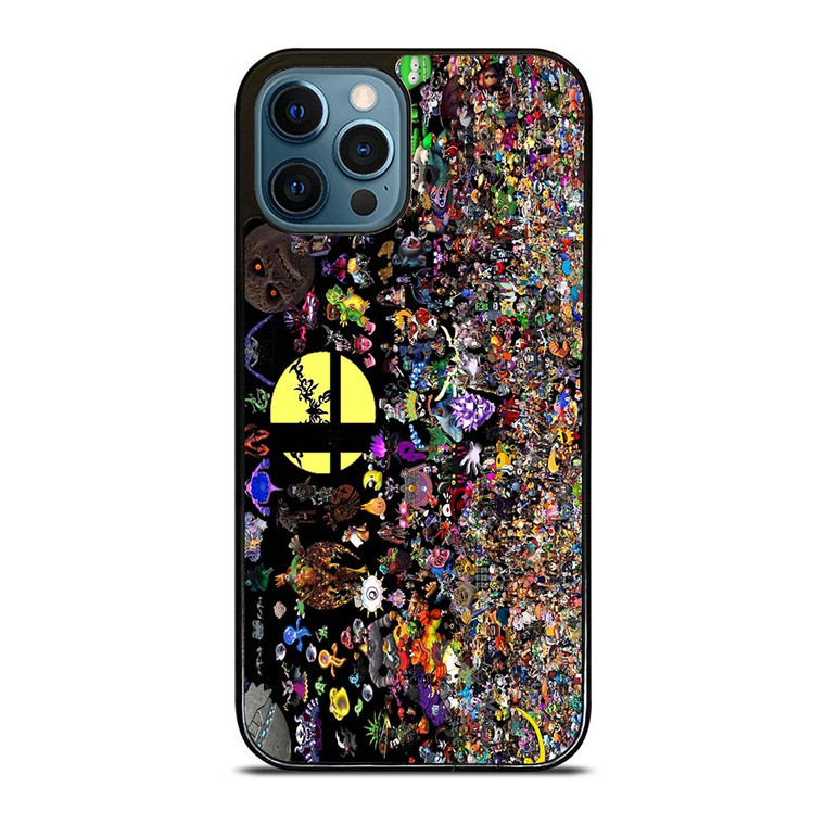 SUPER SMASH BROS ALL CHARACTER iPhone 12 Pro Max Case Cover