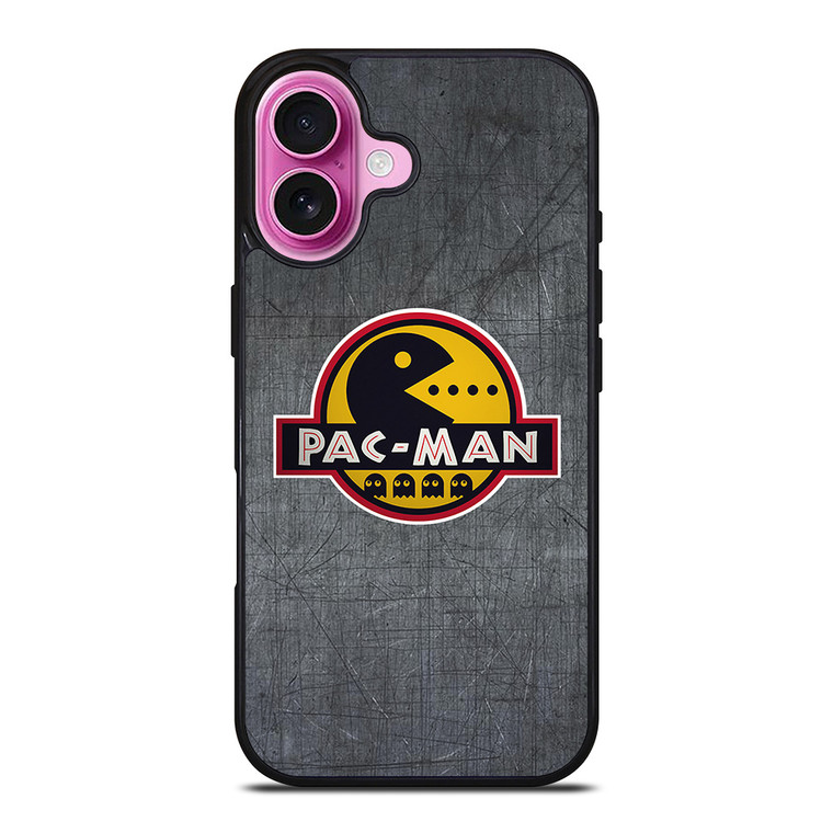 JURASSIC PAC MAN iPhone 16 Plus Case Cover