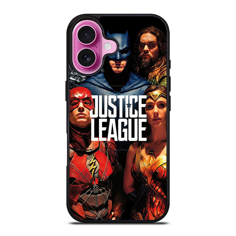 JUSTICE LEAGUE DC iPhone 16 Plus Case Cover JUSTICE LEAGUE DC iPhone 16 Plus Case Cover