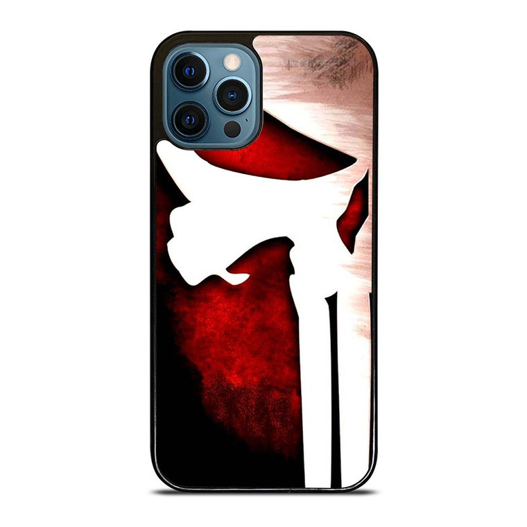 THE PUNISHER LOGO RED MARVEL iPhone 12 Pro Max Case Cover