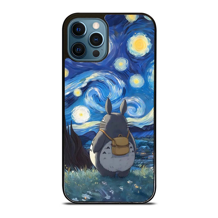 TOTORO MY NEIGHBOR VAN GOGH iPhone 12 Pro Max Case Cover