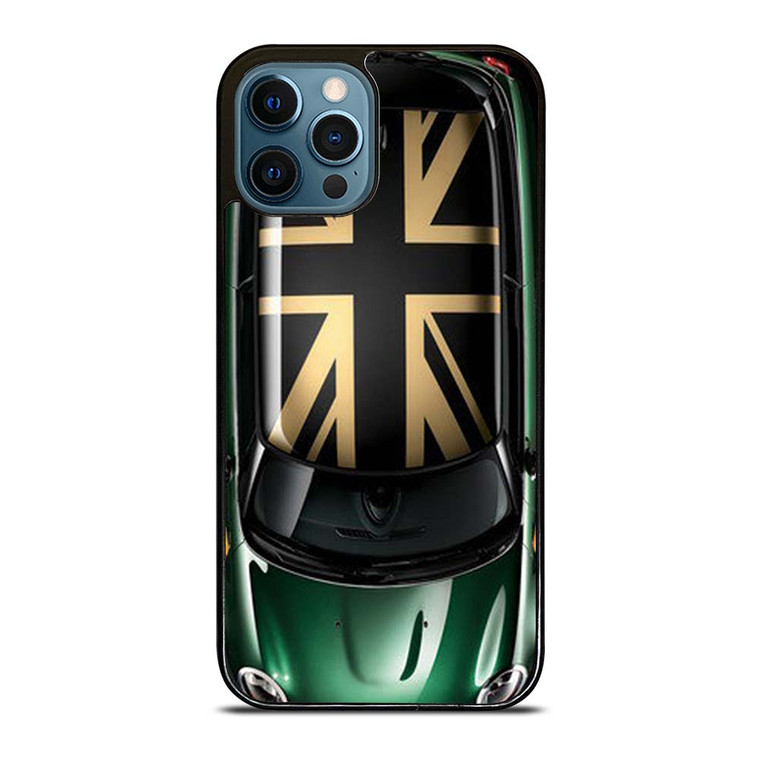 UNIONS JACK MINI COOPER GREEN iPhone 12 Pro Max Case Cover