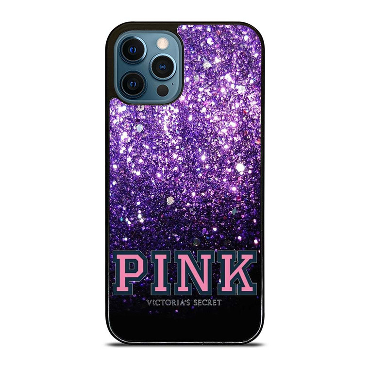 VICTORIA'S SECRET PINK PURPLE iPhone 12 Pro Max Case Cover