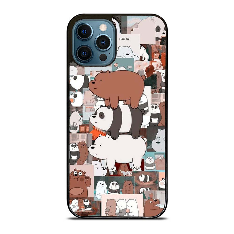 WE BARE BEARS COLLAGE iPhone 12 Pro Max Case Cover