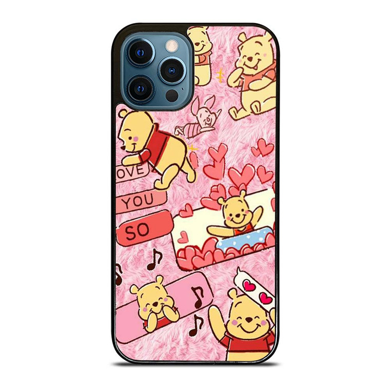 WINNIE THE POOH CUTE CARTOON iPhone 12 Pro Max Case Cover