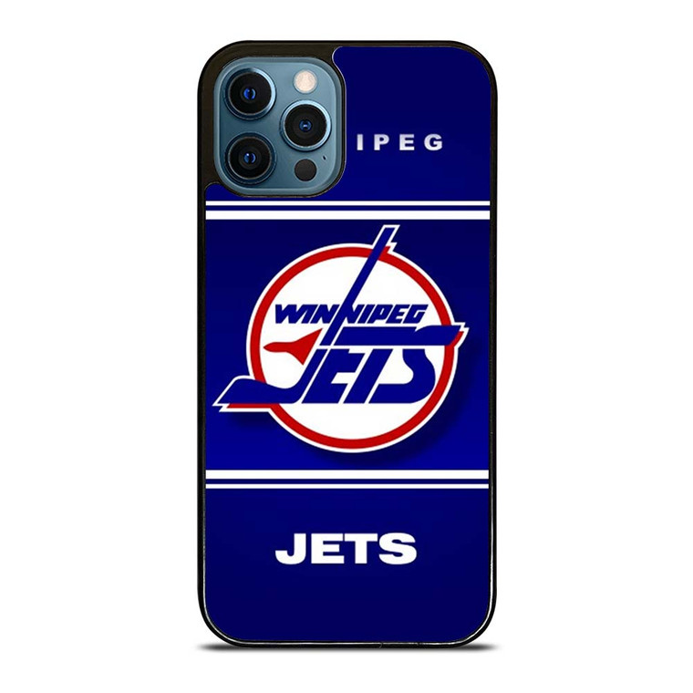 WINNIPEG JETS HOCKEY ICE LOGO iPhone 12 Pro Max Case Cover